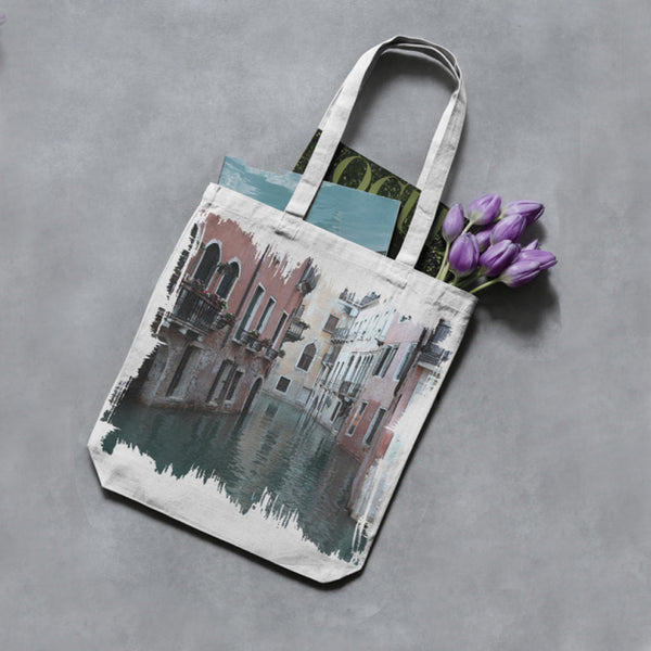 Canals of Venice (Tote Bag)